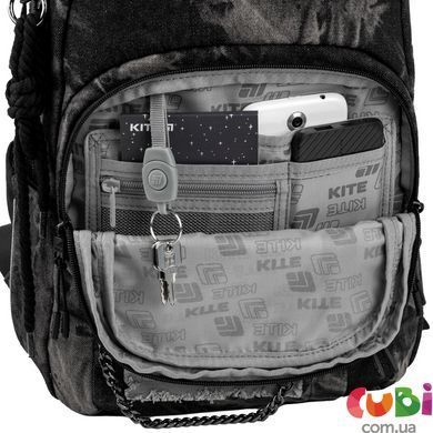 Рюкзак Kite Education teens 2578M-2 (K26-2578M-2), Тёмно-серый