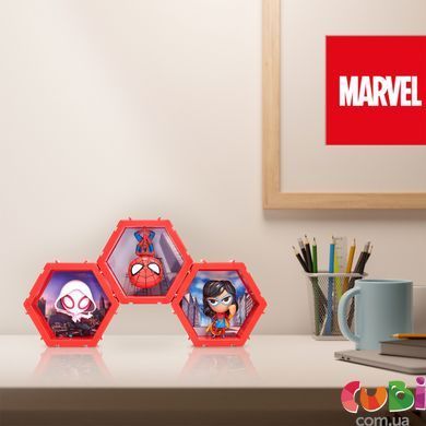 Коллекционная фигурка WOW! PODS 4D серии "Марвел" - Человек-паук (10 см), комбинированый