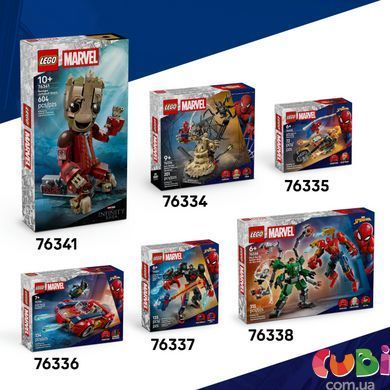 Конструктор Lego Super Heroes Marvel Людина-павук проти Містеріо: Дейлі Б'юґл (76342)