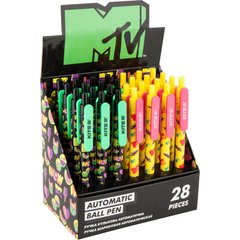 Ручка шариковая автоматическая Kite MTV синяя (MTV20-360)