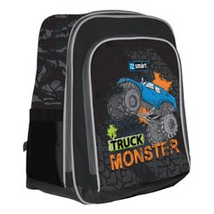 558026 Рюкзак шкільний SMART H-55 Monster Truck , чорний