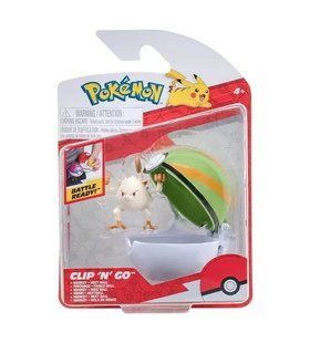 Ігровий набір POKEMON W14 - МАНКІ В ПОКЕБОЛІ (ігрова фігурка, покебол), комбінований