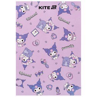 Блокнот-планшет Kite Kuromi HK25-194-1, A5, 50 листов, клетка