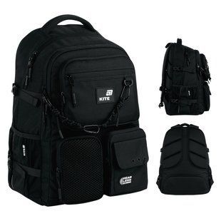Рюкзак Kite Education teens 1018XL-1 (K26-1018XL-1), Чорний
