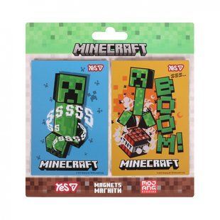 Магниты Yes "Minecraft", 6х9 см, 2 шт 2 (708553)