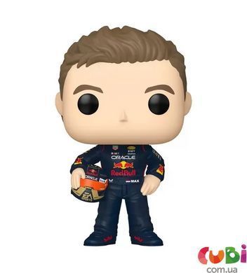 Ігрова фігурка Funko Pop! серії "Формула-1" - Макс Ферстаппен з шоломом (80580)