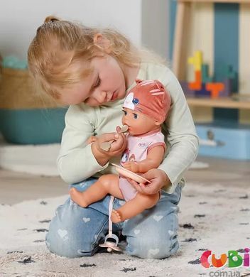 Кукла Baby Born &ndash; Лена в костюме котика (36 см, с аксессуарами) (839560), комбинированый