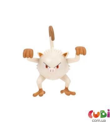 Игровой набор POKEMON W14 - МАНКИ В ПОКЕБОЛЕ (игровая фигурка, покебол), комбинированый