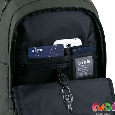 Набір рюкзак + пенал + сумка для взуття Kite 584 Tokyo Vibe (SET_K26-584M-4), хакі