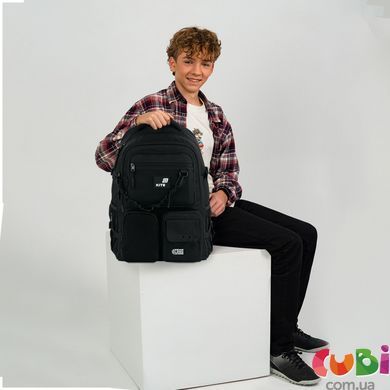 Рюкзак Kite Education teens 1018XL-1 (K26-1018XL-1), Чорний