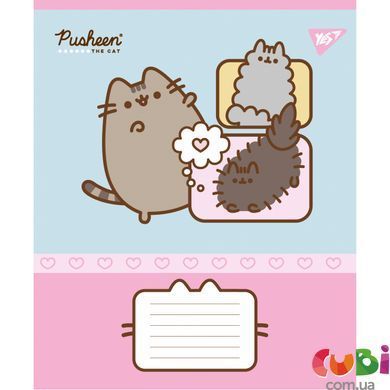 Тетрадь ученическая школьная, А5 12 коса линия, Yes Pusheen Funny, 767604