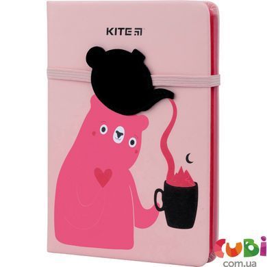 Блокнот Kite Pink Bear K22-464-1, В6, 96 аркушів, клітинка