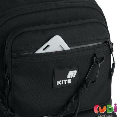 Рюкзак Kite Education teens 1018XL-1 (K26-1018XL-1), Чорний