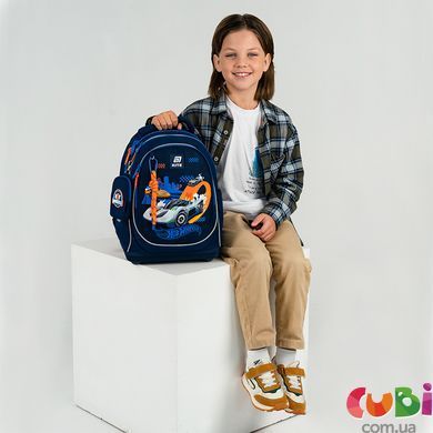 Рюкзак шкільний Kite Education Hot Wheels HW25-724S, комбінований