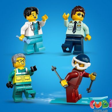 Конструктор Lego City Жовтий бульдозер (60466), комбінований