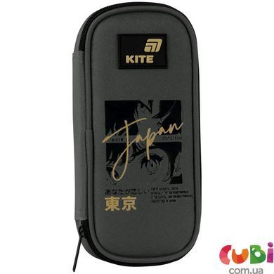 Набір рюкзак + пенал + сумка для взуття Kite 584 Tokyo Vibe (SET_K26-584M-4), хакі