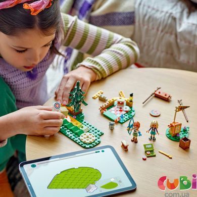Конструктор Lego Friends Стрельбище в приключенческом лагере (42622), комбинированый