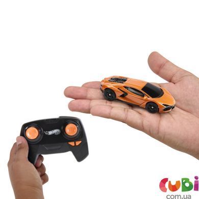 Машинка 1:64 на радиоуправлении "Lamborghini Revuelto" HOT WHEELS (HWW55)