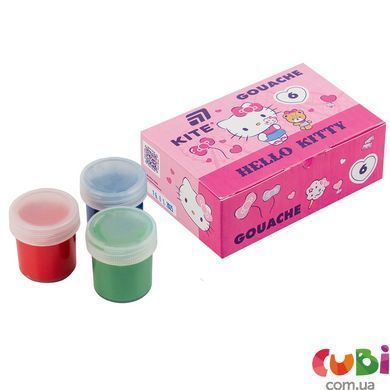 Гуаш Kite Hello Kitty HK25-062, 6 кольорів