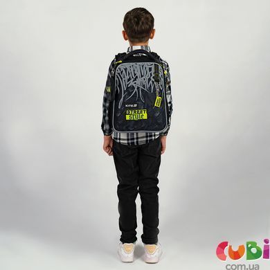 Рюкзак школьный каркасный Kite Education Street Style K25-531M-4, комбинированый
