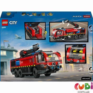 Конструктор Lego City Пожежна вантажівка в аеропорту (60499)