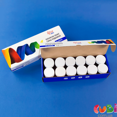 Набір гуашевих фарб CLASSIC 12х40мл special box ROSA Studio