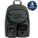 Набір рюкзак + пенал + сумка для взуття Kite 584 Tokyo Vibe (SET_K26-584M-4), хакі