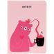 Блокнот Kite Pink Bear K22-464-1, В6, 96 аркушів, клітинка