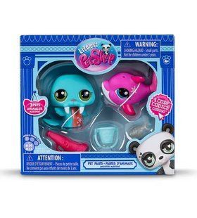 Ігровий набір LITTLEST PET SHOP &ndash; ФАНТАСТИЧНІ ТРЮКИ (2 фігурки, аксес.), комбінований