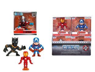 Фігурка металева Marvel - Месники, 4 види, висота 6,5 см, 8+, артикул 253220006, комбінований