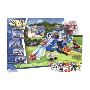 Игровой набор Super Wings Air Moving Base, Воздушная База, свет, звук (EU740831)