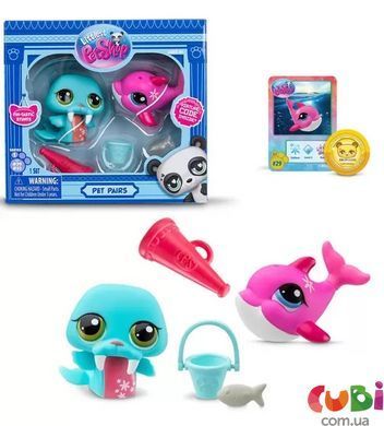 Ігровий набір LITTLEST PET SHOP &ndash; ФАНТАСТИЧНІ ТРЮКИ (2 фігурки, аксес.), комбінований