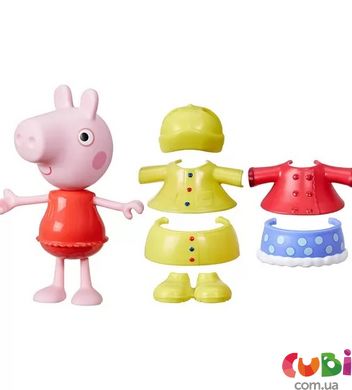 Ігровий набір PEPPA FIGURINES серії "Модна пригода" - ОДЯГНИ ПЕППУ