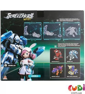 Ігровий набір SCREECHERS WILD! S5 L0.5 &ndash; МОБІЛУС (запускач, машинка-трансформер)