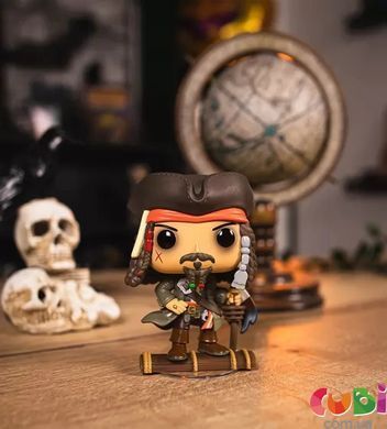 Игровая фигурка FUNKO POP! серии "Пираты карибского моря" - ДЖЕК ВОРОБЕЙ (81940), комбинированый