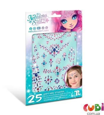 Набор кристаллов для тела Nebulous Stars &ndash; Боди-арт: Звездные узоры