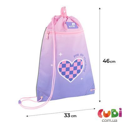 Сумка для взуття Kite 601M Charming (K26-601M-9), Рожевий