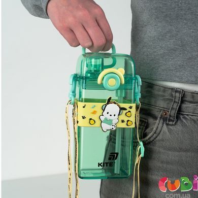 Пляшечка для води Kite Pochacco (PC26-1203), 500 мл, Зелений