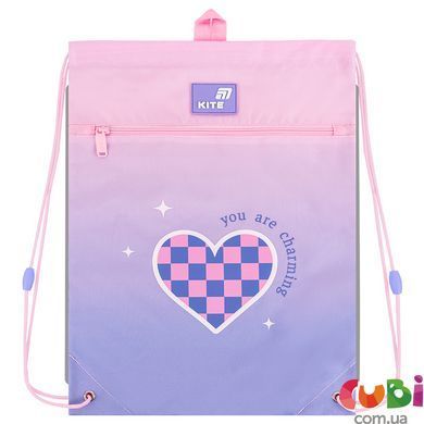 Сумка для взуття Kite 601M Charming (K26-601M-9), Рожевий