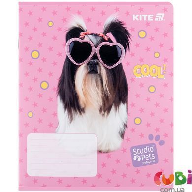 Зошит шкільний Kite Studio Pets SP25-234, 12 аркушів, лінійка