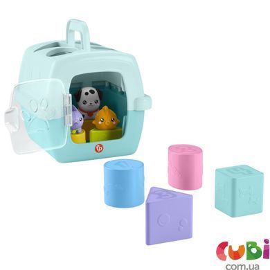 Ігровий набір Сортувальник-переноска з тваринами Fisher-Price (HTW93)