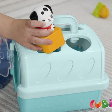 Ігровий набір Сортувальник-переноска з тваринами Fisher-Price (HTW93)