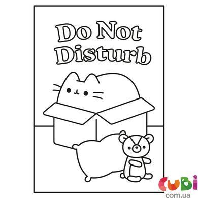 Розмальовка А4 Yes Pusheen з наліпками 8 сторінок