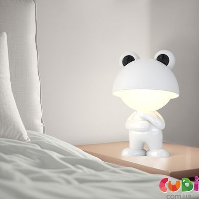 Світильник-нічник LED з акумулятором Kite Dreamy Froggy K25-315-3-1, білий