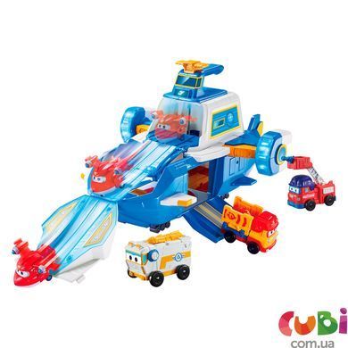 Ігровий набір Super Wings Air Moving Base, Повітряна База, світло, звук (EU740831)