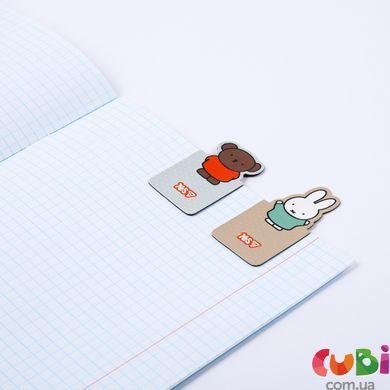 Закладки магнітні Yes "Miffy", висікання, 2 шт (708836)