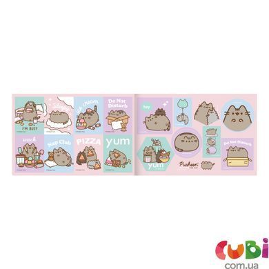 Розмальовка А4 Yes Pusheen з наліпками 8 сторінок