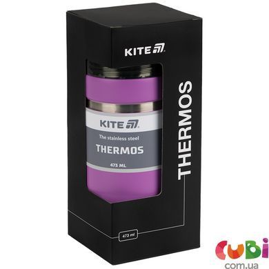 Термос Kite K25-320-3, 473 мл, фіолетовий, Фіолетовий
