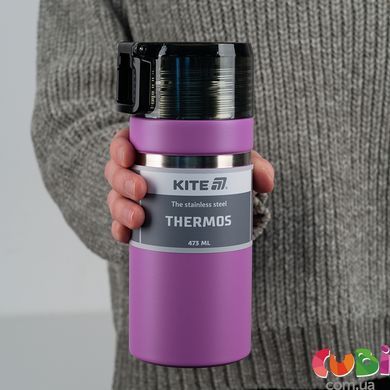 Термос Kite K25-320-3, 473 мл, фіолетовий, Фіолетовий