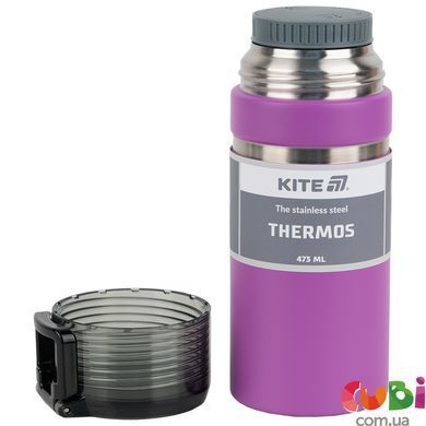 Термос Kite K25-320-3, 473 мл, фіолетовий, Фіолетовий